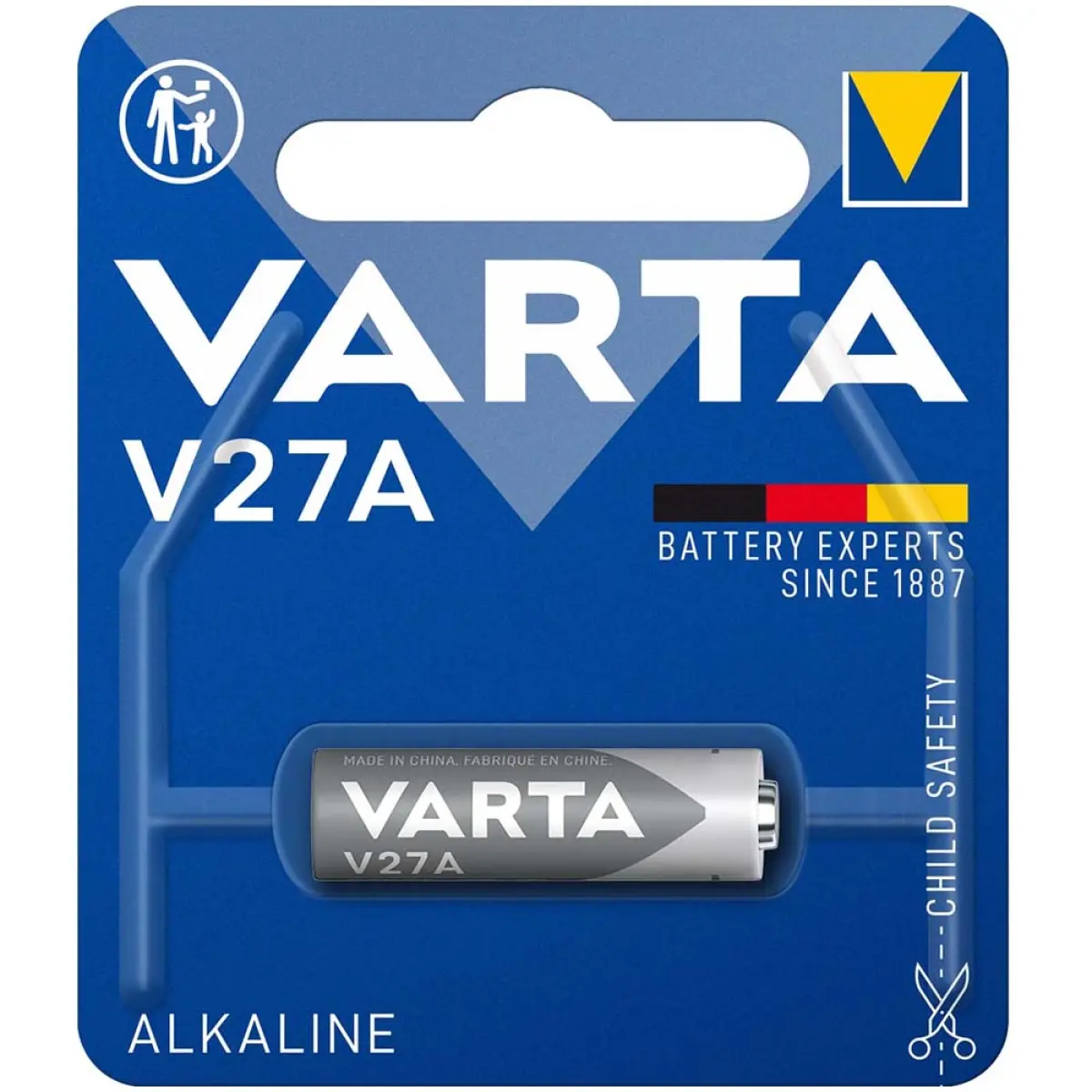 Varta batteri 27A 12V 19mAh - Specialbatterier og knapcellebatterier - 4008496747009 - 0