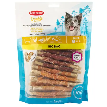 Munchy tuggpinne kyckling och anka - Tuggben, tuggpinnar och tuggrullar för hund - 5700551171871 - 0