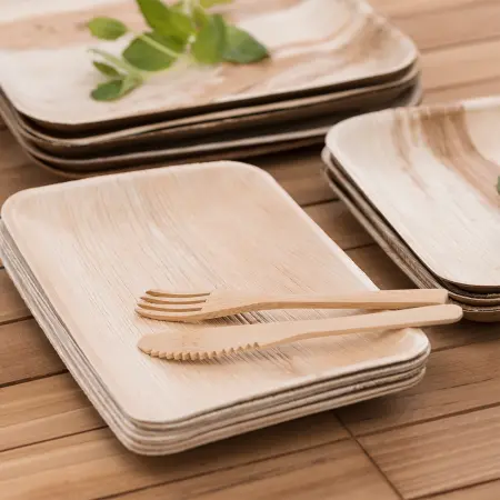 KNIV 16cm 10st BAMBU - Engångsartiklar - 6410413174443 - 1