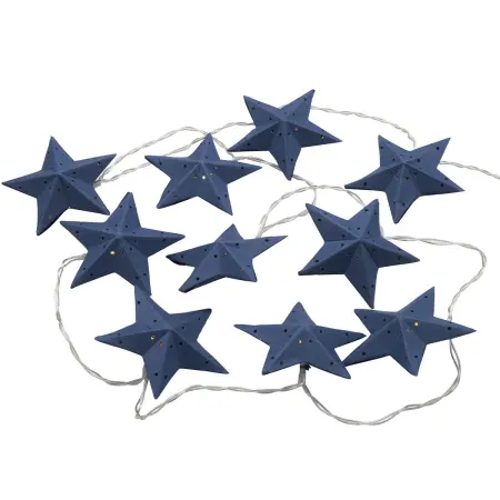 Pappersstjärnset Alina 10 LED blå - Pappersstjärnor och metallstjärnor - 6435200322869 - 0