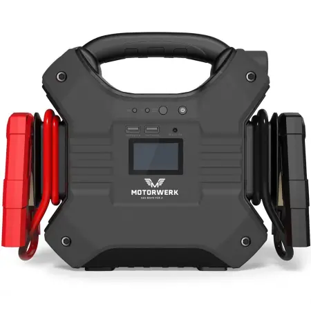 Startbooster 35000mAh 12V/24V Motorverk - Jumpstarter och powerbank för bil - 6438014379678 - 0