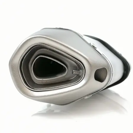 Lyddæmper 360mm Akrapovic-look - Motocross udstødningsrør - 6438471009132 - 1