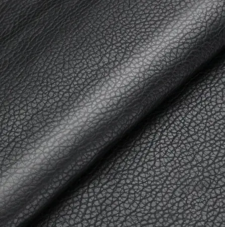 Svart läderimitations lagningsbit 50x137cm - Dämpmattor - 6438471286151 - 0