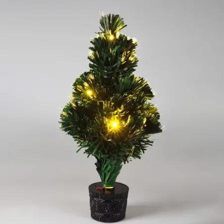 Bordgran med lys 45 cm - juletræer - 8721037220262 - 0