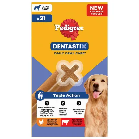 Pedigree Dentastix Large multipakning - Hunde tandplejeprodukter - 5010394006781 - 0