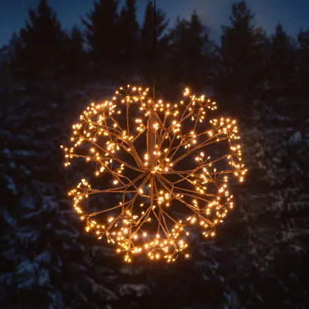 Ljusboll 480 micro-LED Amber - Dekorationsbelysning - 6410416377278 - 0