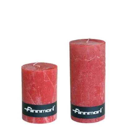 Bordsljus Frost 7x10cm rött - Bordsljus - 6416906236018 - 0