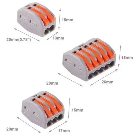 Vipernippelset 60-delar - Kabelkopplingar och kopplingsklämmor - 6430074695545 - 1