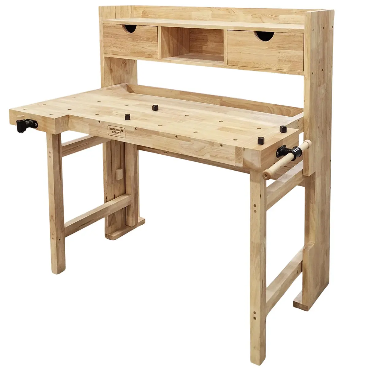 Arbetsbänk Tammisto Puuseppä 123x77x120 cm - Hyvlar, fräsmaskiner och svarvar - 6438471309409 - 0