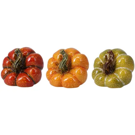 Keramisk græskar 14 cm assorteret - Ornamenter - 8721461038280 - 0