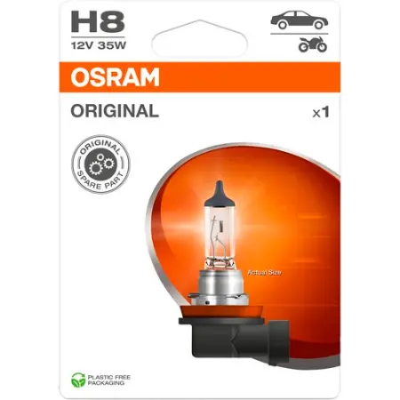 Osram lampa H8 38W 12V 64212 - LED lampor och LED kit - 4062172395281 - 1
