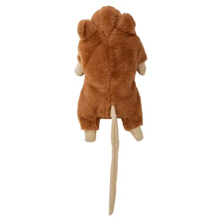 Ko-udfyldt bamse Max 30cm med piv - Hundelegetøj og aktivering - 5700551154874 - 1