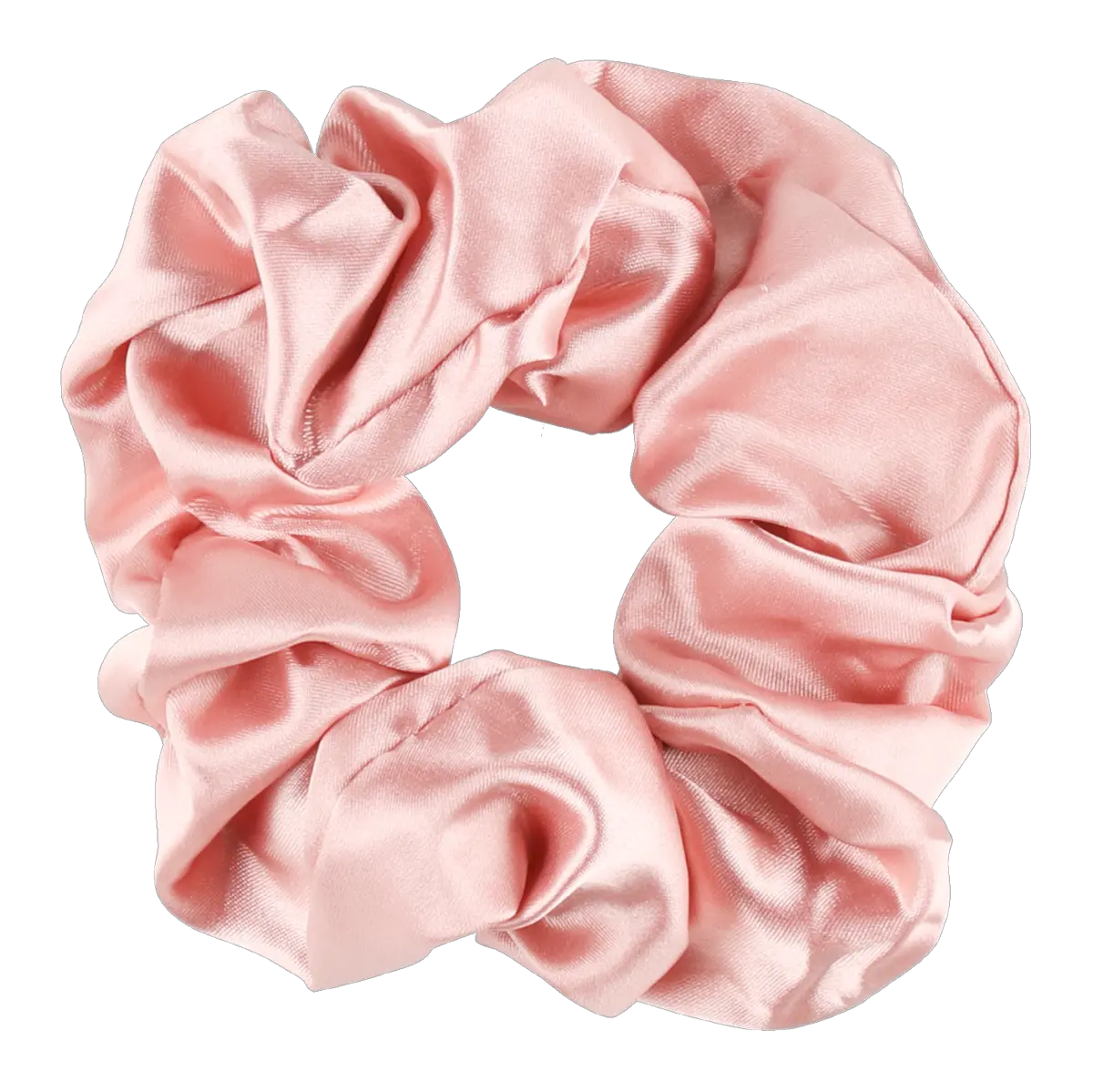 Hår donut satin 2 stk lilla + lyserød - Hårbånd, hårnåle og smykker - 6410416342276 - 0