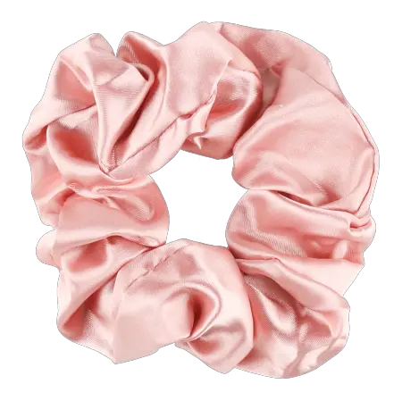 Hår donut satin 2 stk lilla + lyserød - Hårbånd, hårnåle og smykker - 6410416342276 - 0