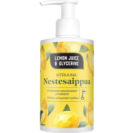 Flydende sæbe citron 275ml LJG - Håndsæber - 6414400244416 - 0