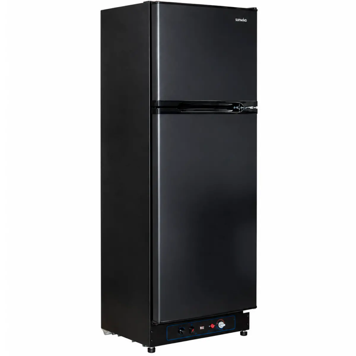 Kaas-køleskab 225L Sunwind Ventus Sort - Gas køleskabe og 12V-køleskabe - 7028640069365 - 0