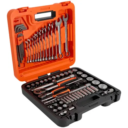Bahco hylsnyckelsats 98 delar 1/4