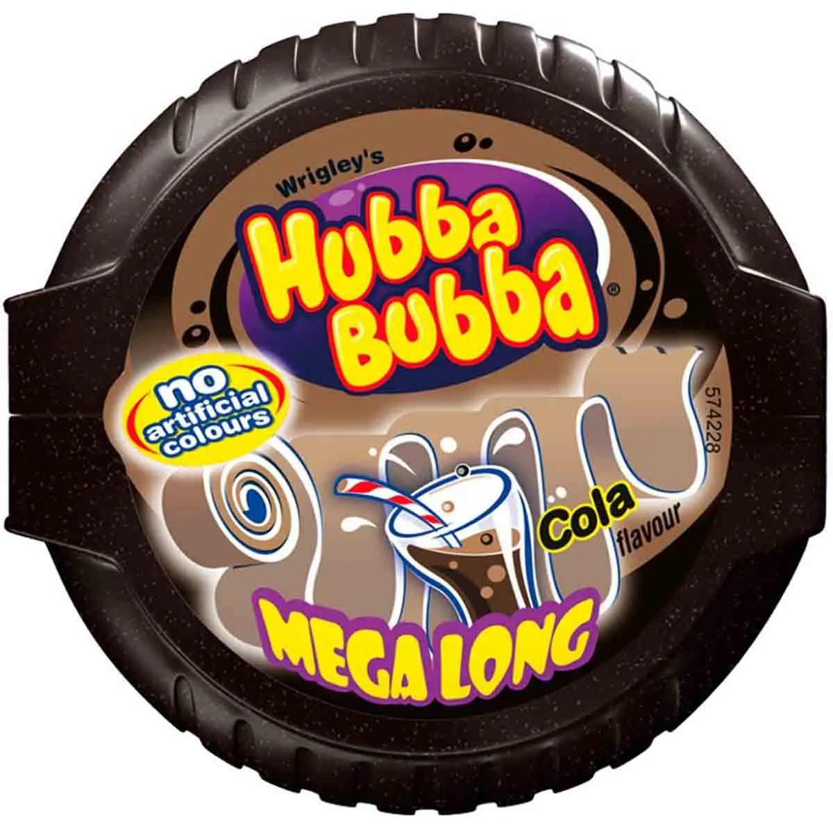 Hubba Bubba Bubble Tape Cola tuggummi 56g - Pastiller och tuggummin - 4009900476812 - 0