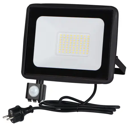 LED-strålkastare PURE 50W 4500lm med rörelsesensor - LED-strålkastare - 6418536030790 - 0