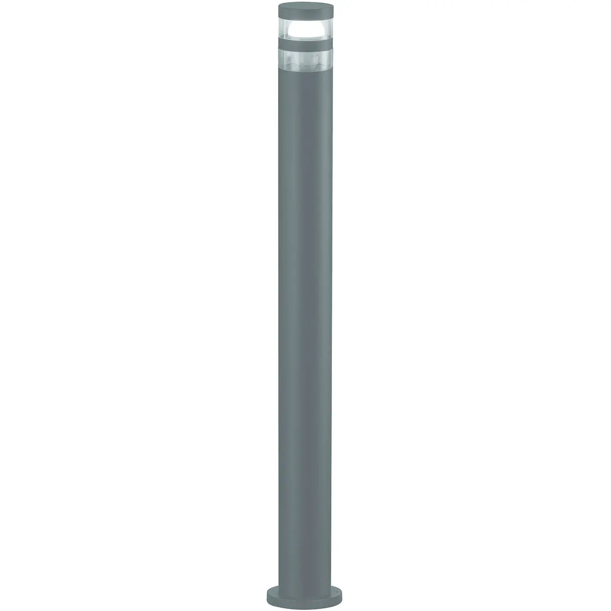 Stolpelampa Bonn grå 80cm IP44 - Lyktstolpar och spotlights - 6430066039807 - 0