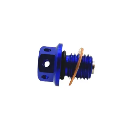 Oliekspansion med magnet blå M12x1,5 - Motordele til motorcross og knallert - 6438471028300 - 0