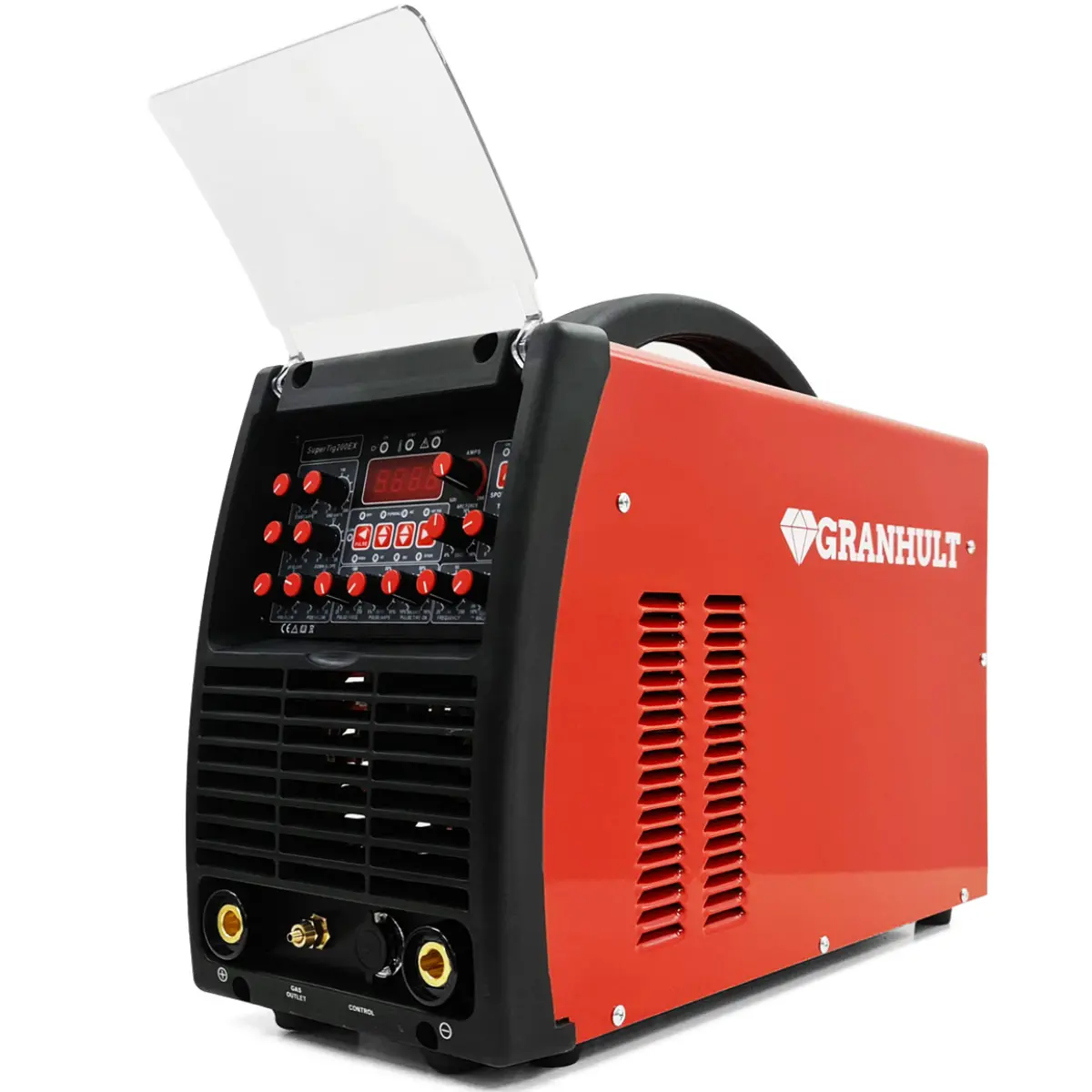 Tig svetsinverter 200A AC/DC Granhult® - Tig-svetsmaskiner - 6438471273571 - 0