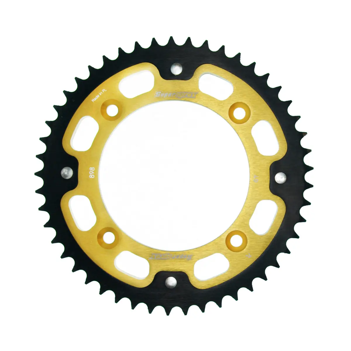Tandhjul KTM SX85 Guld 49T Supersprox - Motocross og knallert kører - 8592165003450 - 0