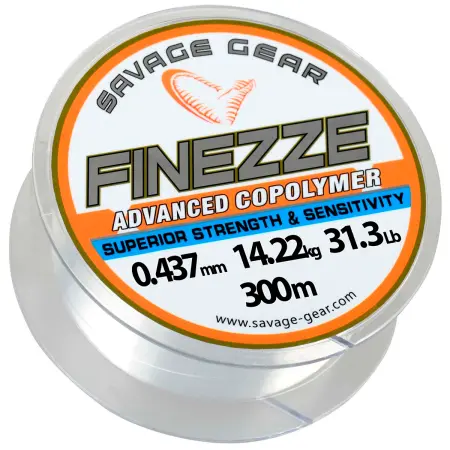 Linje Savage Gear Finezze 300m 0,44mm. - Fiskesnøre - 5706301475220 - 0