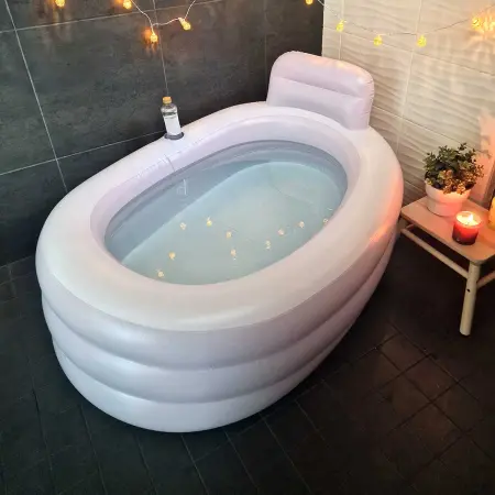 Uppblåsbart badkar HomeSpa 170 l - Tvättbaljor och badkar - 6410416543819 - 1