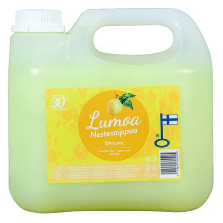 Flytande tvål Lumoa 3L Citron - Handtvål - 6419642360405 - 0