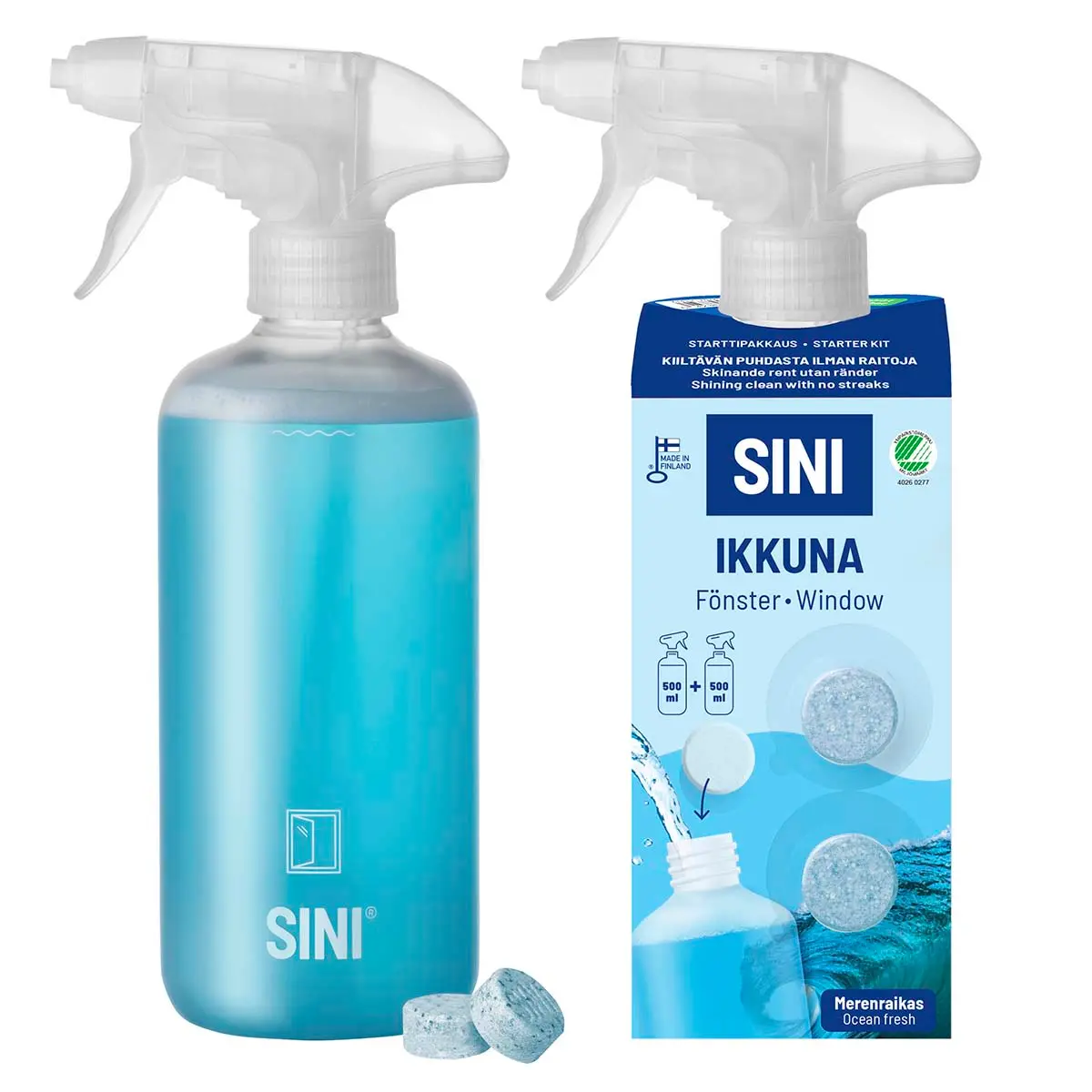 Sini startpaket Fönster - Fönsterputsredskap - 6423800070266 - 0