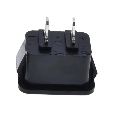 Strømstik C10 12-24V 2-polet han - Dieselvarmer reservedele og tilbehør - 6438471341379 - 1