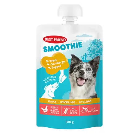Best Friend Smoothie kyckling 100g - Hundgodis och belöningsbitar - 5700551173493 - 0