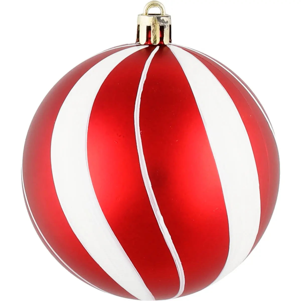 Granbold Polka 8 cm 6 stk - juletræspynt - 6410416511443 - 0