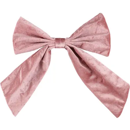 Rosett 33x30 cm ljusrosa - Julpynt - 6410416576046 - 0
