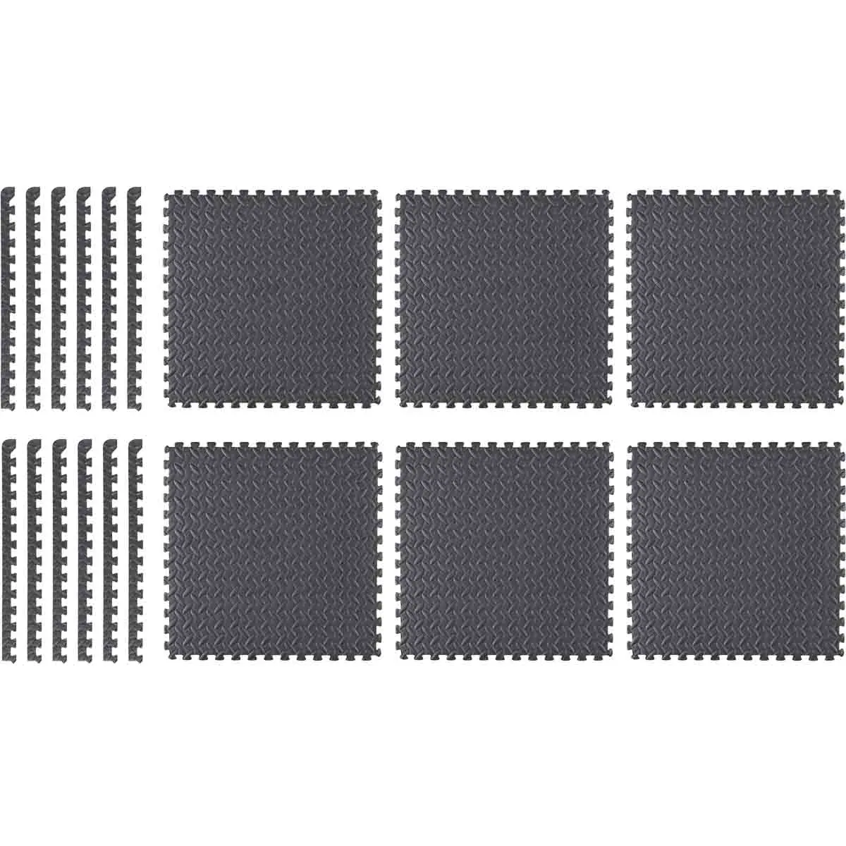 Palamatto Foam Floor 80x120cm - Dörrmattor & entrémattor - 6410416576435 - 0