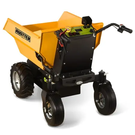 Eldriven minidumper Austter 500 kg 1000 W - Maskiner för markbearbetning - 6438014408286 - 1
