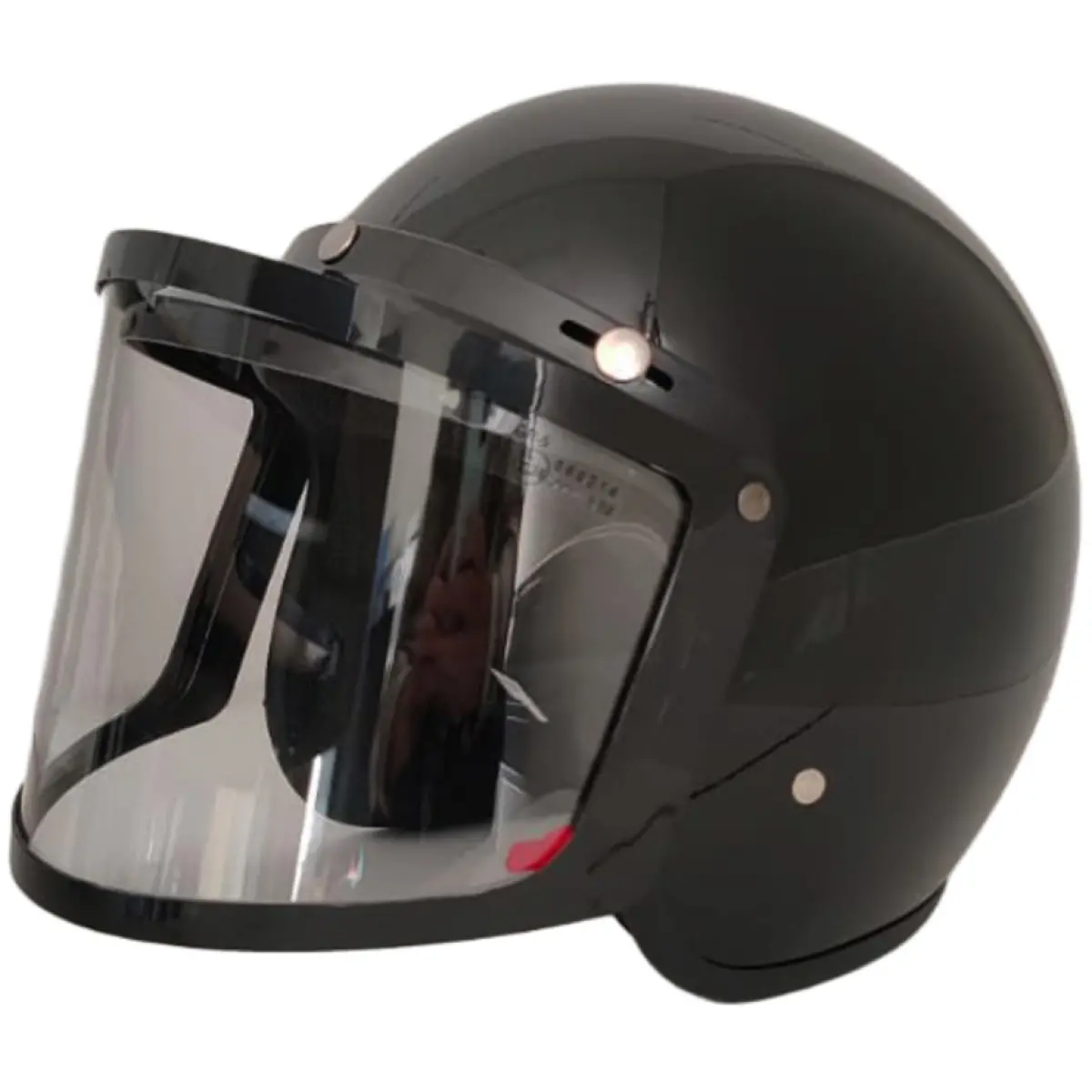 Öppen hjälm Snowpeople Basic Jet XL - Crosshjälmar - 6438235280050 - 0