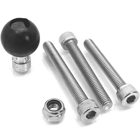 Kulhuvudsfäste 25 mm och tillbehör M8 - Mobiltillbehör - 6438471013931 - 0