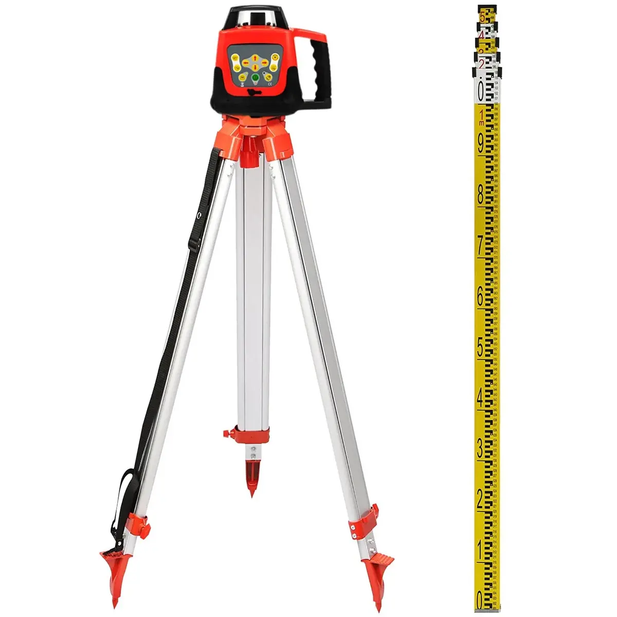 Vevor roterande bygglasare 500m - Bygglasrar och laseravståndsmätare - 6438471033168 - 0
