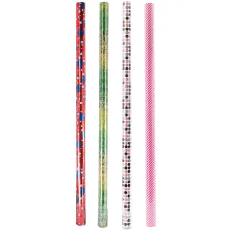 Gavepapir 70 x 300 cm blandet mønstre - Gavepapir og gaveposer - 8710675238456 - 0