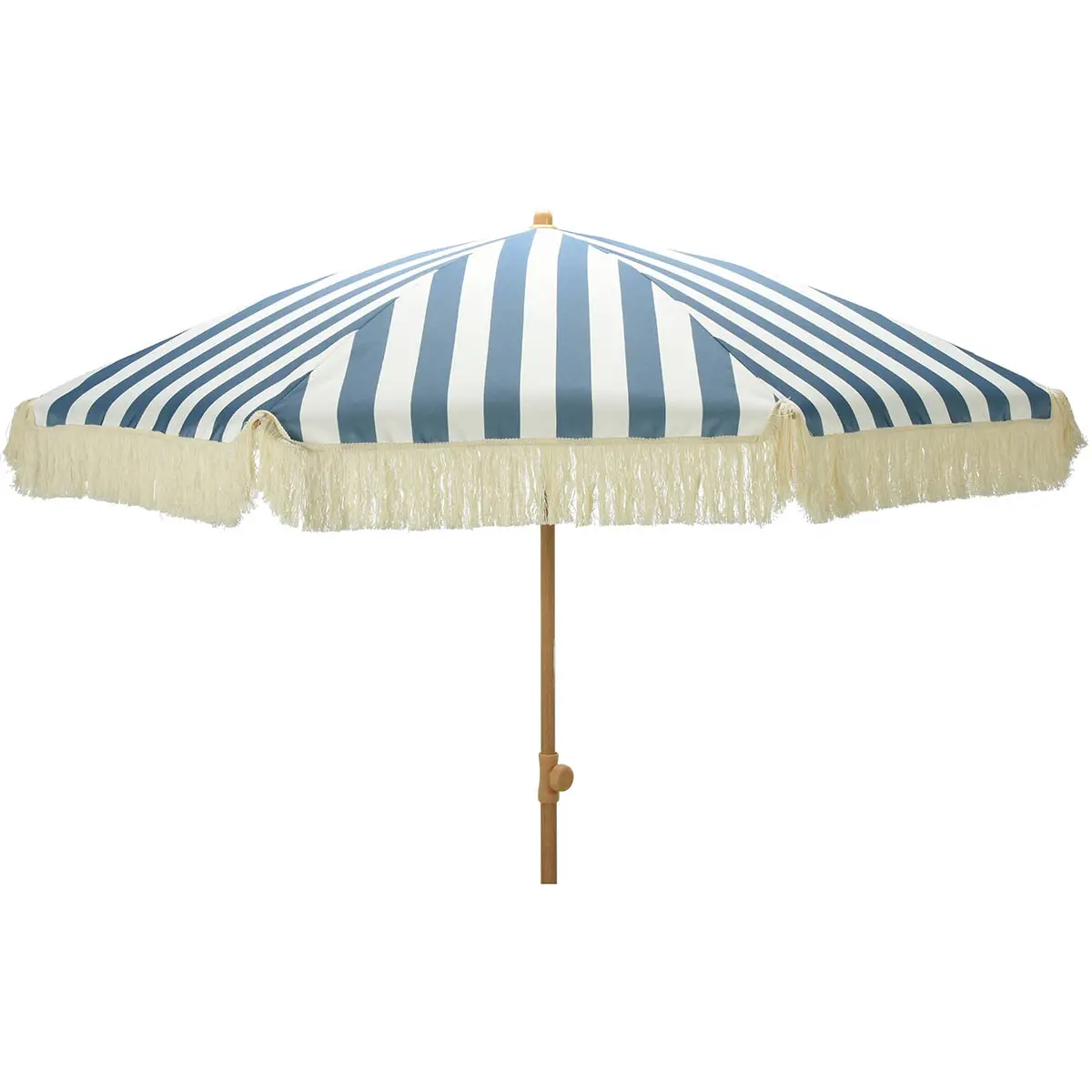 Solparasoll Seaside 200cm blå - Parasoll och parasollfötter - 8720573984430 - 0