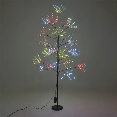 Valopuu Fireworks 960LED RGB 180cm - Stearinlys træ - 8721461179501 - 0