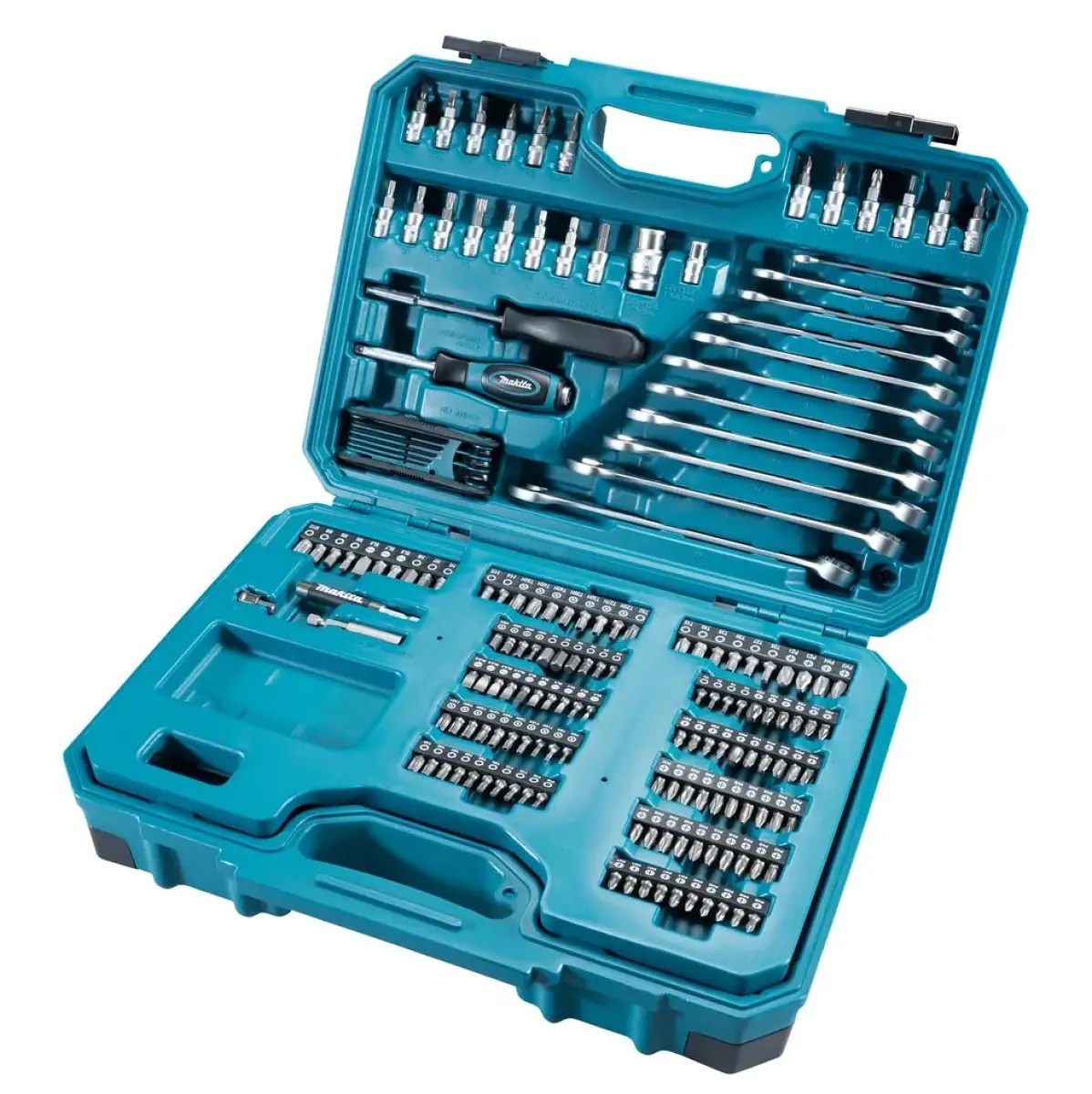 Makita verktyg och tillbehör set 221 delar - Verktygssatser och hylssatser - 088381581486 - 0