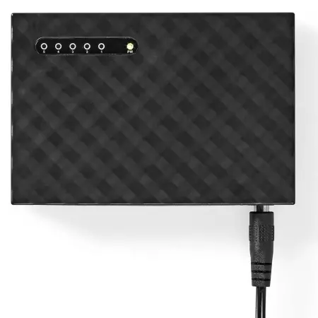 Verdenskifter 5 porte Gigabit - Stik, adaptere og dockingstationer - 5412810417353 - 1