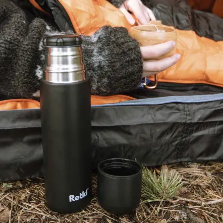 Termosflaska Retki Original Svart 500 ml - Kåsor, kaffepannor och termosar - 6418536026090 - 1