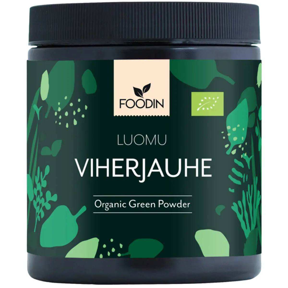 Ekologiskt grönt pulver Foodin 200g - Vitaminer och pulver - 6430055210743 - 0
