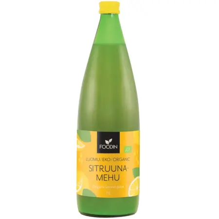 Ekologisk citronsaft Foodin 1 l - Delikatesser och drycker - 6430055211801 - 0