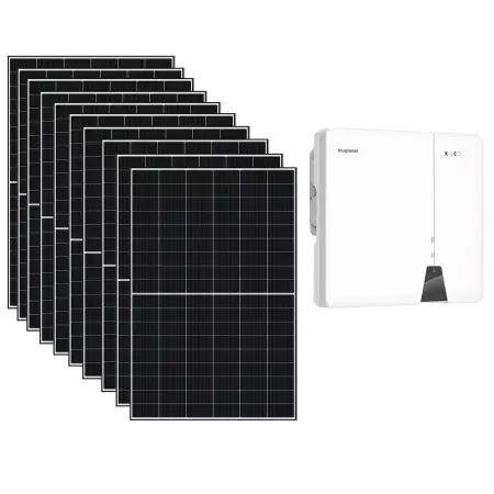 Solpanel 470W DMEGC 10 stk og 10kW - Solpanelsystemer - 6438471355987 - 0