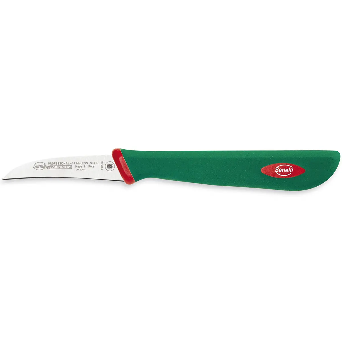 Sanelli grøntsagkniv 6cm professional - Køkkenknive, sakse og skær - 8007372001675 - 0
